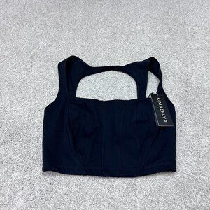 Kimberly C Top Women’s Black Sleeveless Size Small NWT